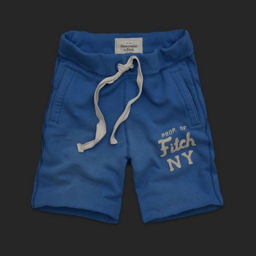 Abercrombie Fitch Hombres Vellón Patalón Corto AF7775